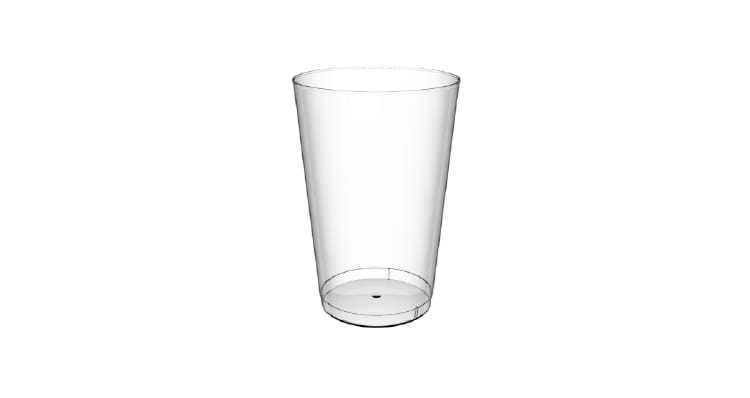 バイオプラスチック原料のカップ