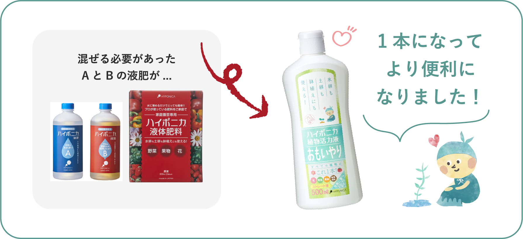 ハイポニカ植物活力液「おもいやり」 | 協和株式会社 ハイポニカ事業本部